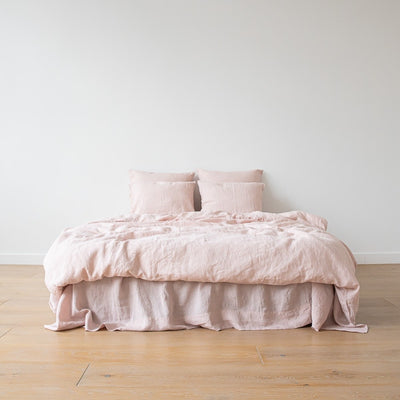 Oeko-Tex® 100% European Flax Linen Bedset - PINK