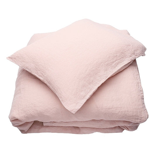 Oeko-Tex® 100% European Flax Linen Bedset - PINK