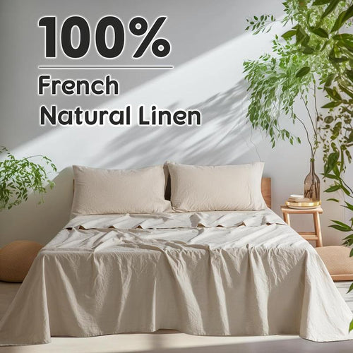 100% Natural Linen - Flat Sheets