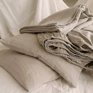100% Natural Linen Fitted Sheets
