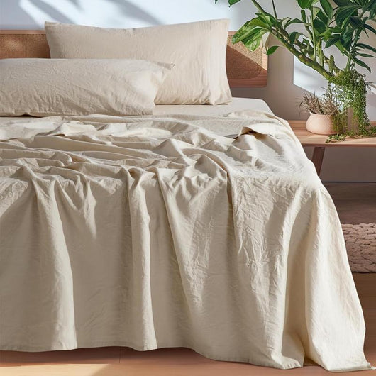 100% Natural Linen - Flat Sheets